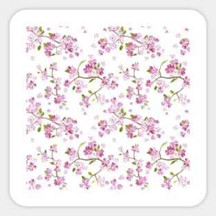 Watercolor Spring Flowers 3 Sticker